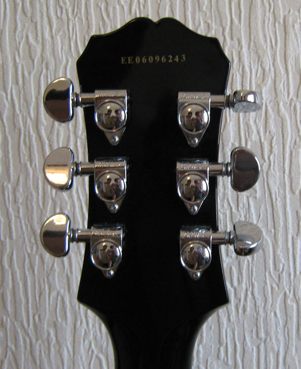 EPIPHONE Les Paul Standard EBONY CH