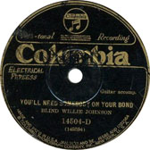 1929, record of Youll Need Somebody On Your Bond