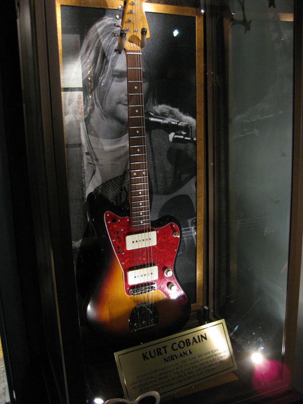 Plaque Commemorative Kurt Cobain