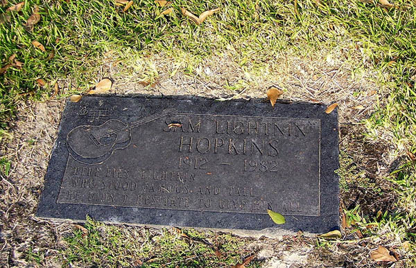 Lightnin Hopkins Grave